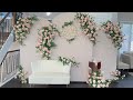 DIY - Floral panel backdrop DIY- Chiara Floral Backdrop