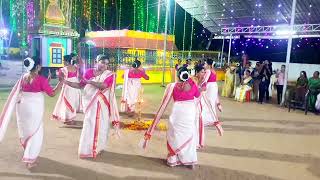 ധനുമാസ തിരുവാതിര  |Thiruvathira Dance  | Thenkavila Devi Temple