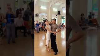 Rumba L4.16.2 (Vào nhạc) #letsdance #youcandance #LêVăn-MaiHương #rumba #cungvhlđ 21.06.2024