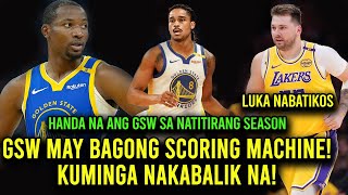 GSW KOMPLETO NA! BUMALIK NA SI KUMINGA! NAKAKUHA NG BAGONG SCORING MACHINE! LUKA NABATIKOS!