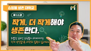 쇼핑몰 생존대학교 11편. 작게, 더 작게해야 생존한다