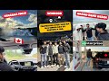 One Day, 1000+ km Road Trip with Friends in Canada! 🚗| SUV Adventure Across Beach, Windsor & More 🇨🇦