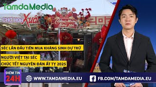 TamdaMedia | ĐIỂM TIN 24H - 29.01.2025 | Người Việt tại Séc chúc Tết Nguyên đán Ất Tỵ 2025