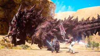 【PS4 PRO】超火力 フェイタルアタックでバンダー退治　FINAL FANTASY15　Secret  Boss