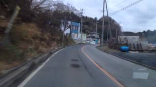 2012年12月3日現在の牡鹿半島（石巻市）大原～給分