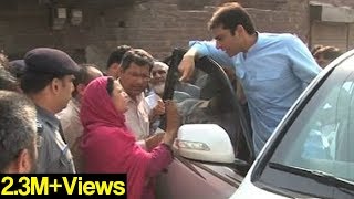 Dunya News-Hamza Shahbaz visits families of Shahdara manhole victims