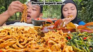 SERUPUT USUS MERCON CAH KANGKUNG BIKIN GA MAU BERHENTI MAKAN