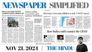 Nov 21, 2024 : Newspaper Simplified | The Hindu Analysis Tamil | Current Affairs | UPSC \u0026 TNPSC