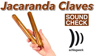 【SOUND CHECK】CL8103 Jacaranda Claves / SCHLAGWERK【CLAVES】