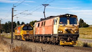 Chasing KiwiRail's B80 - Overhead inspection train (4K)