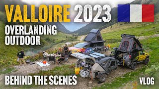 France Roadtrip with Toyota Landcruiser and Edgeout trailer | Valloire VLOG 2023