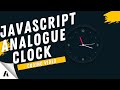 JavaScript Analogue Clock | CSS Neumorphism Working Analogue Clock UI Design