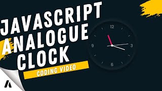 JavaScript Analogue Clock | CSS Neumorphism Working Analogue Clock UI Design