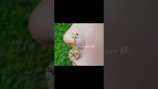 new beautiful nose pin #design #shorts #video