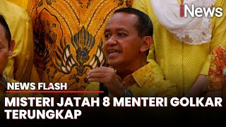 Bahlil Blak-blakan Beber Proses Golkar Dapat 8 Kursi di Kabinet Merah Putih