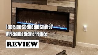 Touchstone Sideline Elite Smart 50” WiFi-Enabled Electric Fireplace - Review 2022