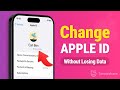 How to Change APPLE ID without Losing Data 2024