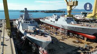 ASFAT and Istanbul Naval Shipyard: PN MILGEM corvettes and Hisar-class OPV