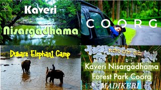 CAUVERY NISARGADHAMA | DUBARE ELEPHANT CAMP | COORG KUSHALNAGAR MADIKERI  KARNATAKA