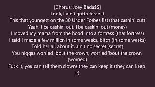 Joey Bada$$ vs XXXTENTACION - King's Dead (Lyrics)