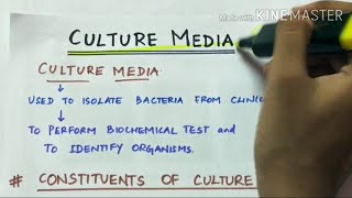 culture media | microbiology | handwritten notes