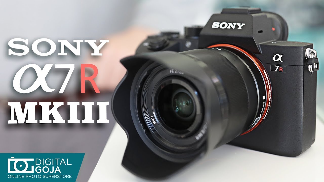 Sony Alpha A7R III Full-frame Mirrorless Camera | Unboxing & Overview ...