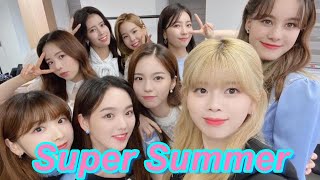 【NiziU】Super Summer FMV ColaのCM, PSのMVとInsta Movieで作ってみた。