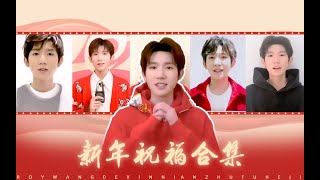 【TFBOYS 王源】王源“春晚·春节联欢晚会”新年祝福合集-Roy Wang