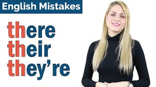 THERE THEIR THEY'RE | Common English Spelling + Pronunciation Mistakes