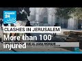 Clashes erupt at Jerusalem's Al-Aqsa mosque, more than 100 people injured • FRANCE 24 English