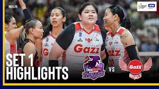 PETRO GAZZ vs. CHOCO MUCHO | SET 1 GAME HIGHLIGHTS | 2024 PVL ALL-FILIPINO CONFERENCE | NOV. 9, 2024