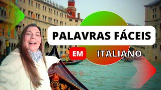 🇮🇹 Aprender a falar palavras em italiano | Aula do curso de italiano para brasileiros iniciantes 🇮🇹