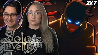 JINWOO AURA FARMING EVERYONE 💪 - *SOLO LEVELING 2x7 REACTION | The 10th S Rank Hunter