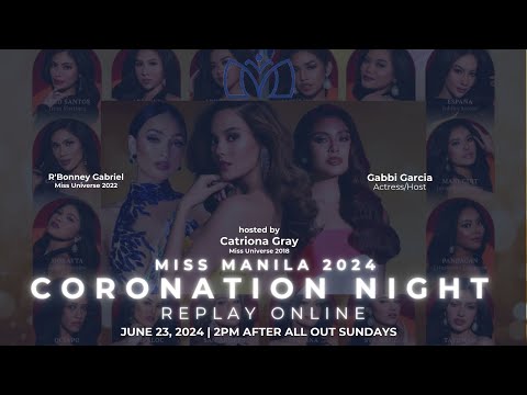 LIVE Miss Manila 2024 – CORONATION NIGHT – Replay