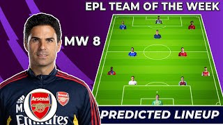 Premier League Team of the Week Lineup - Matchday 8: Top Performers & Standout Stars | EPL 2023/24