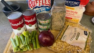 Tuna Noodle Casserole Recipe, Freeze Dried and Rehydrated