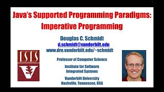Java Supported Programming Paradigms: Imperative Programming