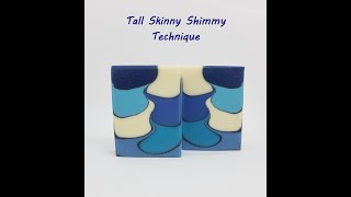 Soap making - Tall Skinny Shimmy Technique  -  MTG Seifen-Trend