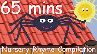 Incy Wincy Spider! And lots more Nursery Rhymes! 65 minutes!