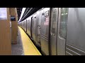 ind 8th avenue line a u0026 nis trains at dyckman st r46 r68a r179 nyc subway