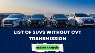 7 Popular SUVs Without CVT Transmissions