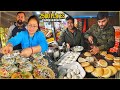 40/- Rs Indian Street Food Punjab 😍 Kashmiri Sham ka Nashta, Mayapuri ke Tadka Chole Kulche & more