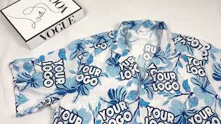 Custom Hawaiian Shirt With Logo - Put Any Logo On Them