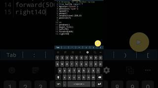 Back to Basics - Drawing 'A' letter in Python using Turtle | Python turtle
