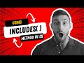 How do I check if an array includes a value in JavaScript?