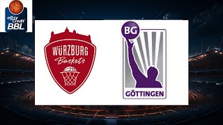 🏀 S. Oliver Würzburg vs BG Göttingen LIVE | Basketball Bundesliga