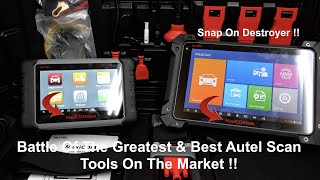 Autel MaxiCOM MK808BT VS Autel MaxiCOM MK908P / Best Autel Scan Tool 2021