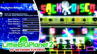 LittleBigPlanet 2 PlayStation Network Tutorial