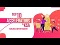 Top 10 Accelerators Saudi Arabia | Tech In Gulf