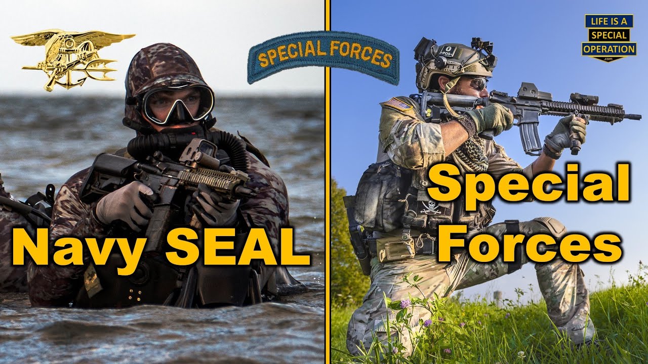 What's Harder - NAVY SEAL Or SPECIAL FORCES Training? - YouTube